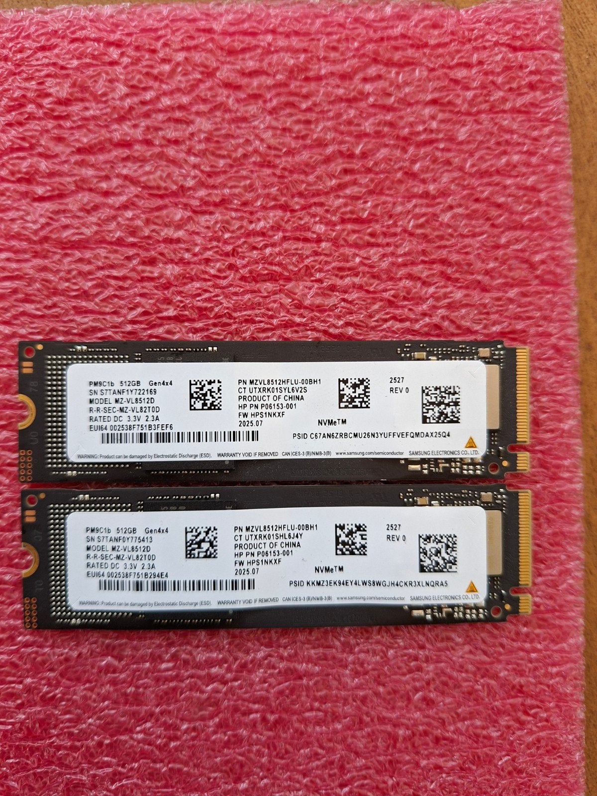 Samsung 512gb 4x4 nvme m2 ssd harde schijf, Computers en Software, Harde schijven, Intern, SSD, Nieuw, Ophalen of Verzenden