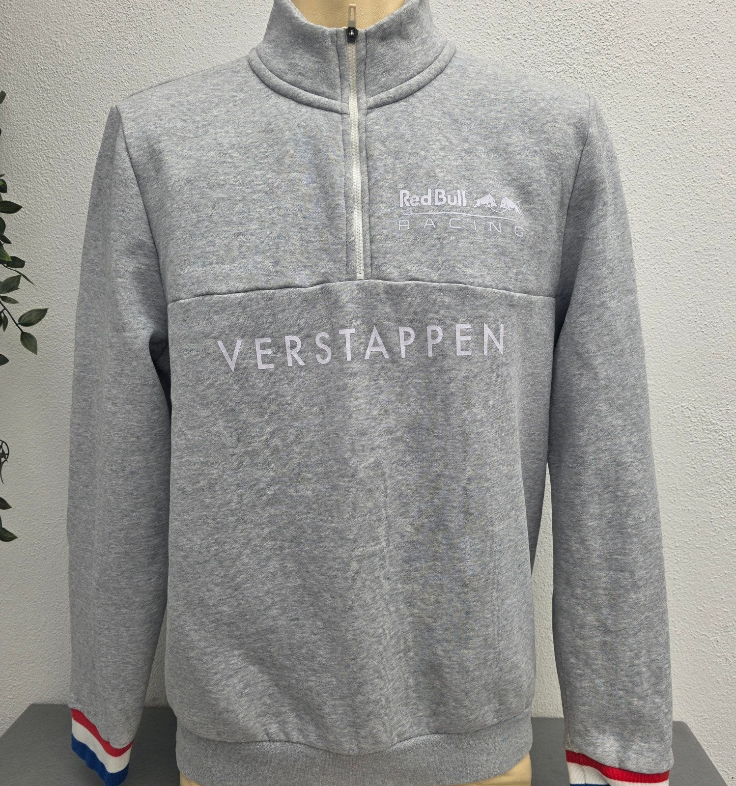 Red Bull Racing Verstappen sweater - Maat M, Maat 48/50 (M), Ophalen of Verzenden, Zo goed als nieuw, Grijs