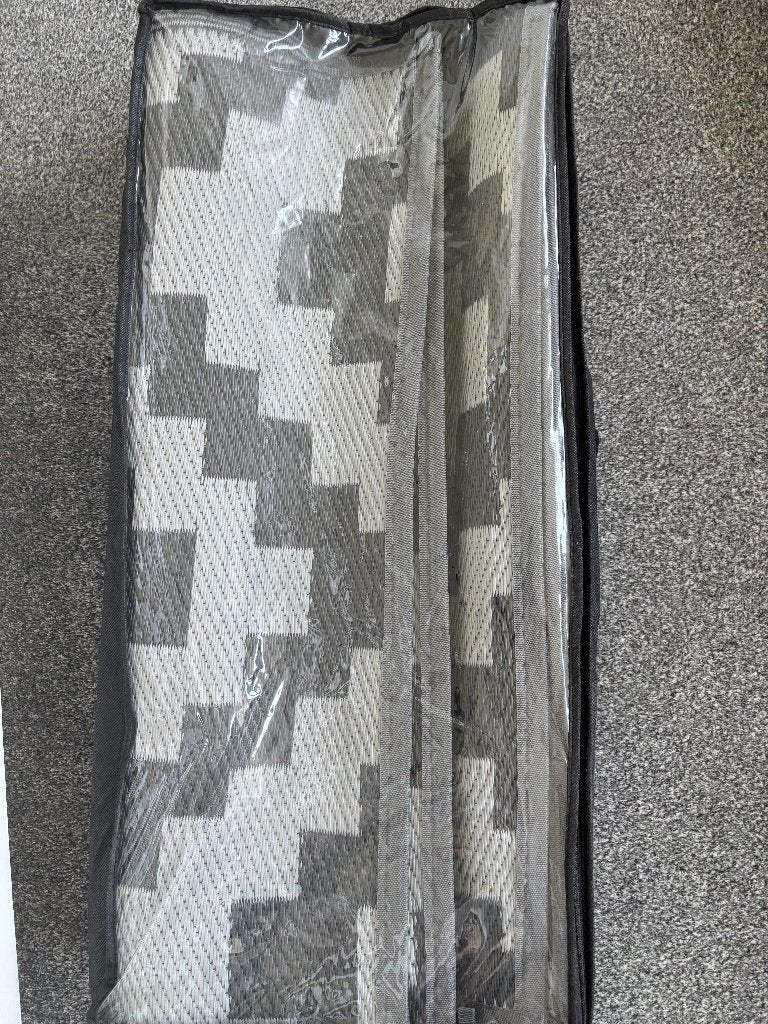 Patio/RV mat grijs l x b - 305 x 250 cm, Ophalen, Gebruikt