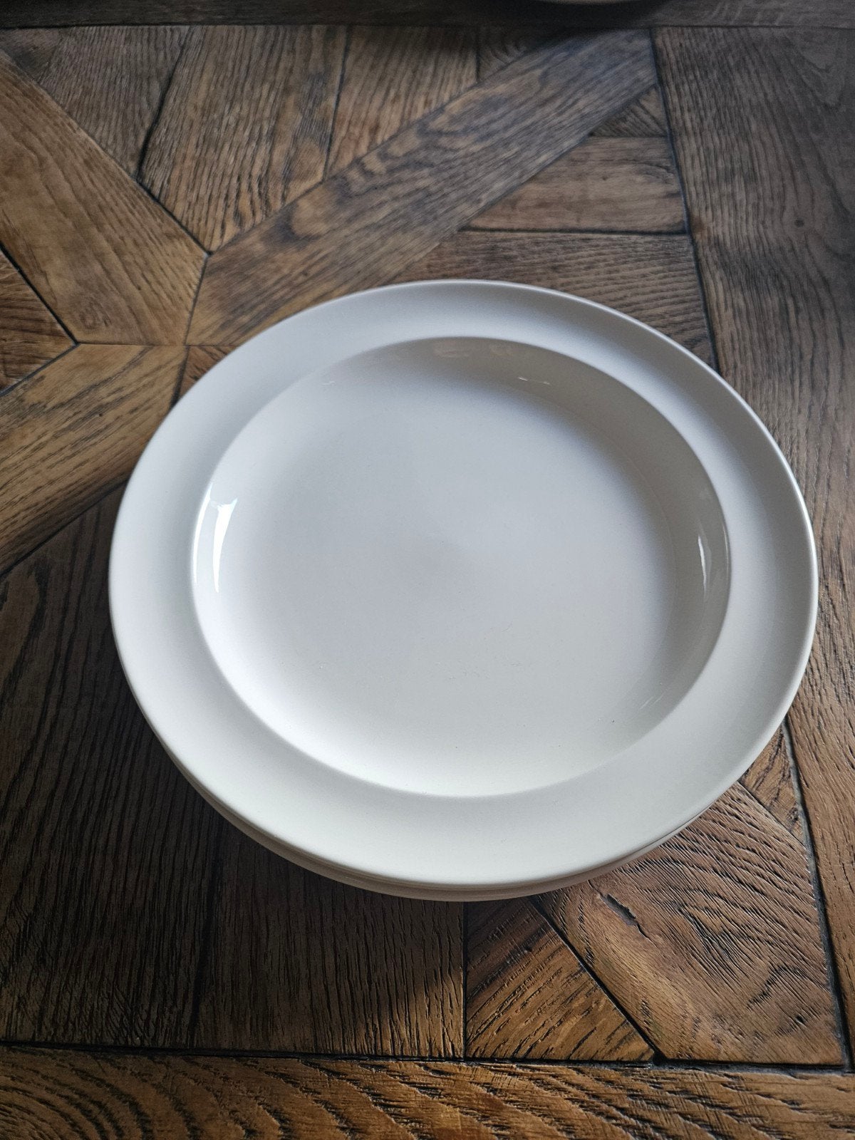 TRADITIONAL Plain Dinerborden 27 cm, Ophalen of Verzenden, Zo goed als nieuw, Bord(en), Overige stijlen