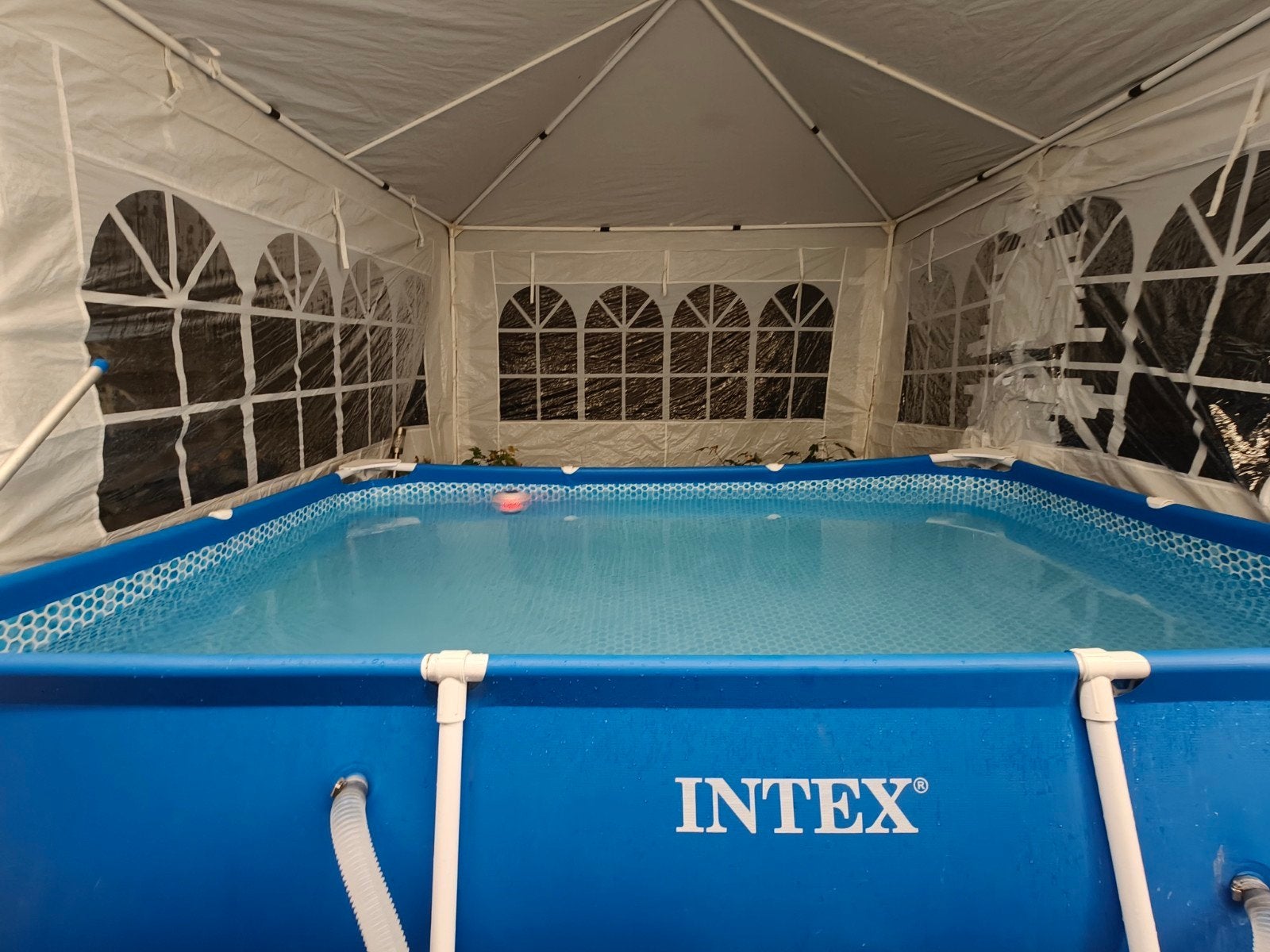 partytent 6x3 vanaf woensdag gratis af te halen., Tuin en Terras, Partytenten, Ophalen, Gebruikt, Partytent, Minder dan 2 meter