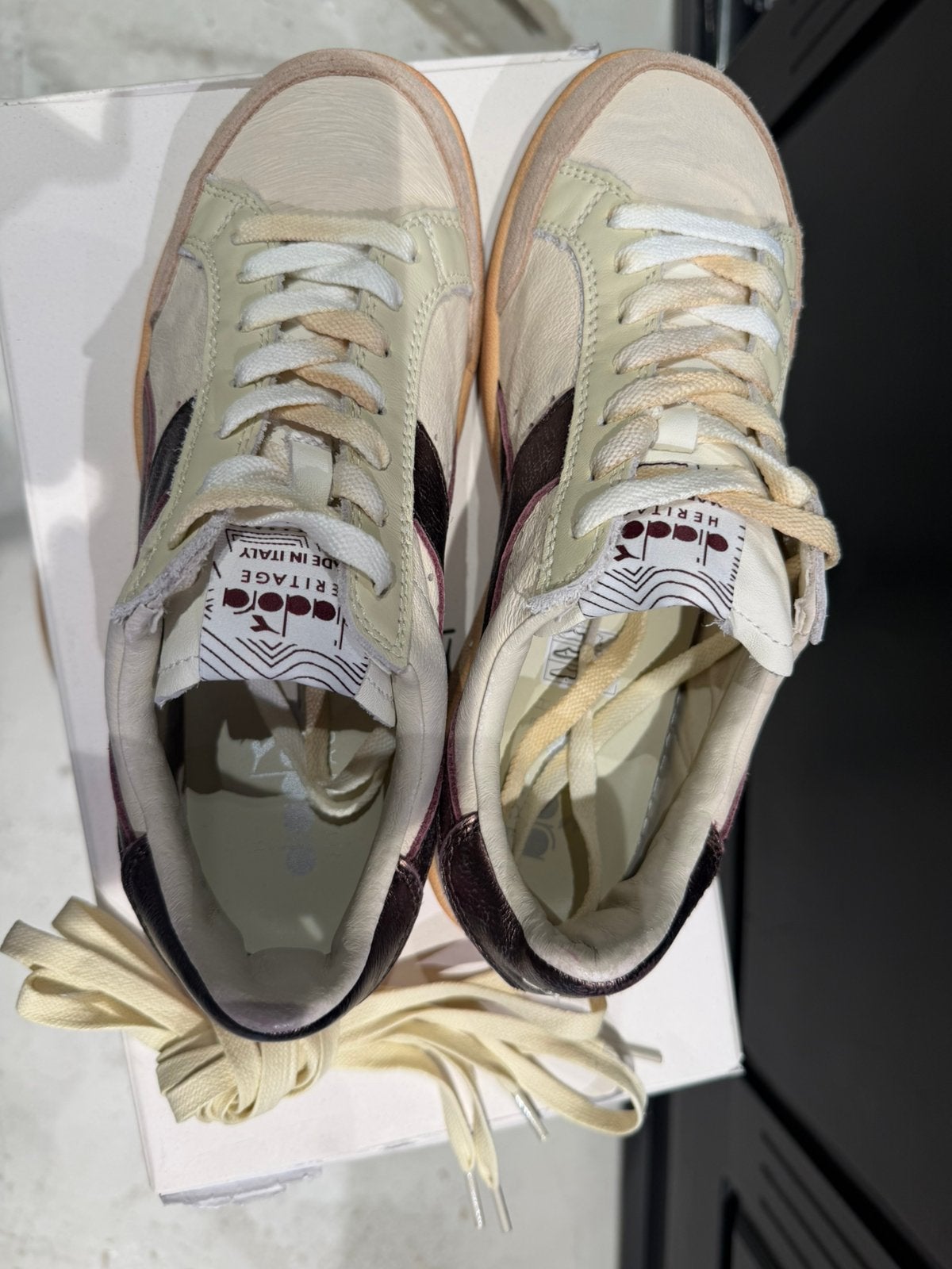 Nieuwe Diadora Heritage dames sneakers 39, Verzenden, Nieuw, Sneakers of Gympen, Rood