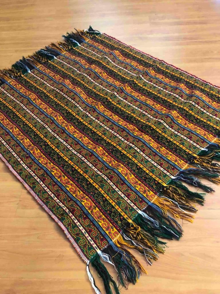 Veelkleurig kleed tafelkleed 104/100 cm, Gebruikt, Etten-Leur, DJT@dejuistetoon.eu, Ophalen of Verzenden