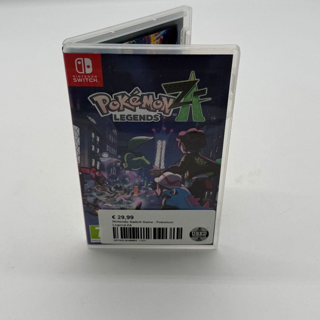 Nintendo Switch Game - Pokemon Legend ZA, Spelcomputers en Games, Avontuur en Actie, 1 speler, Ophalen of Verzenden, Zo goed als nieuw