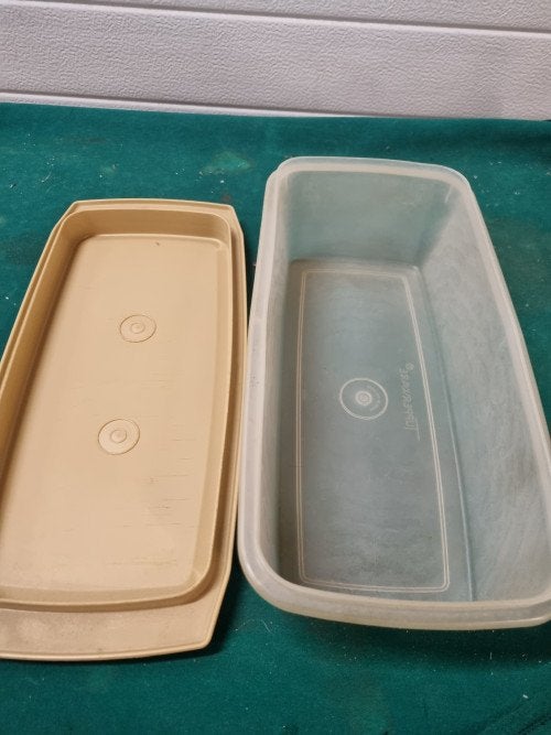cakedoos tupperware vintage, Huis en Inrichting, Ophalen of Verzenden, 'T Olde Gre-j, Info@toldegrej.nl, Endepoelstraat 20f Didam