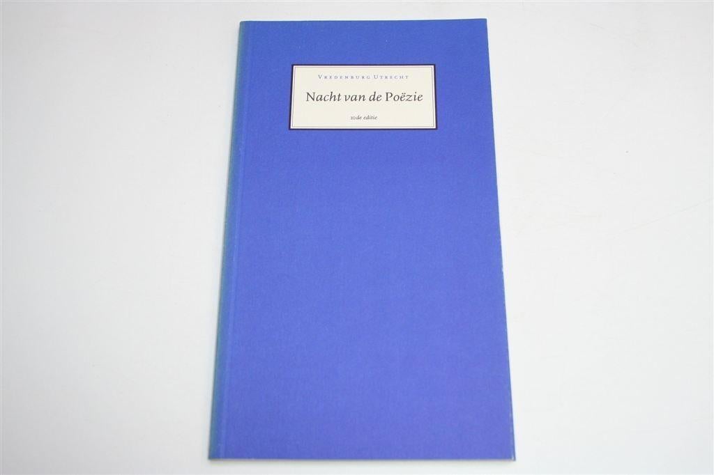 Nacht van de Poëzie Vredenburg — Partij van 9 Edities, Ophalen of Verzenden, Gelezen