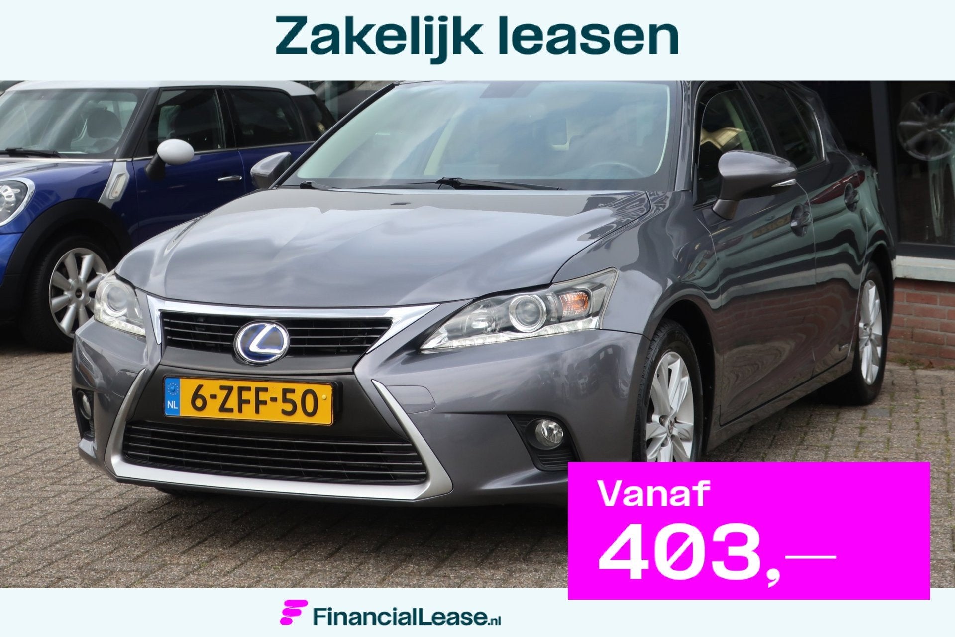 Lexus CT 200h Business Line LED_NAVI_CRUIS_FACELIFT_LMV_NAP., Gebruikt, 4 cilinders, Origineel Nederlands, 26 km/l