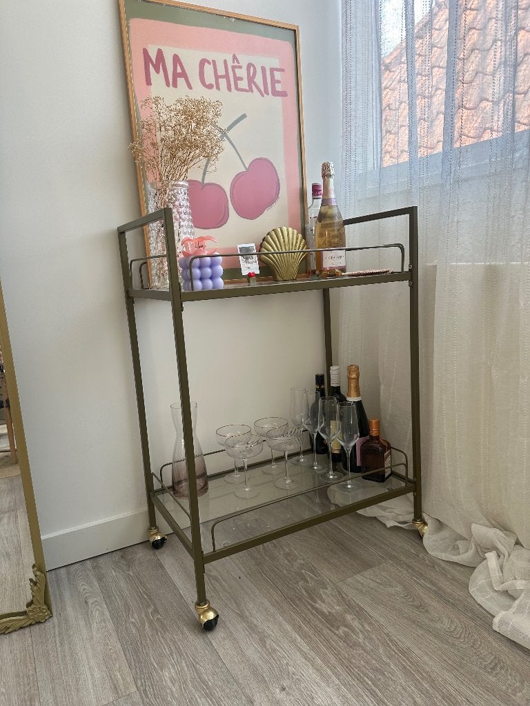 bar cart, Ophalen, Gebruikt