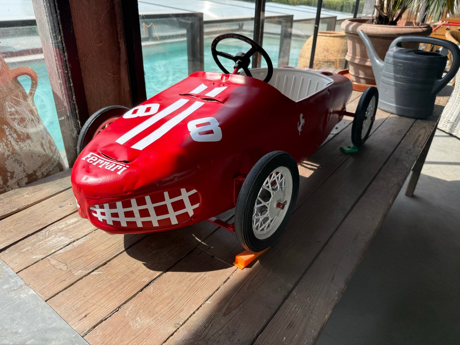 Morellet Geurineau Sharknose Ferrari 1961 Trapauto, Ophalen of Verzenden, Gebruikt