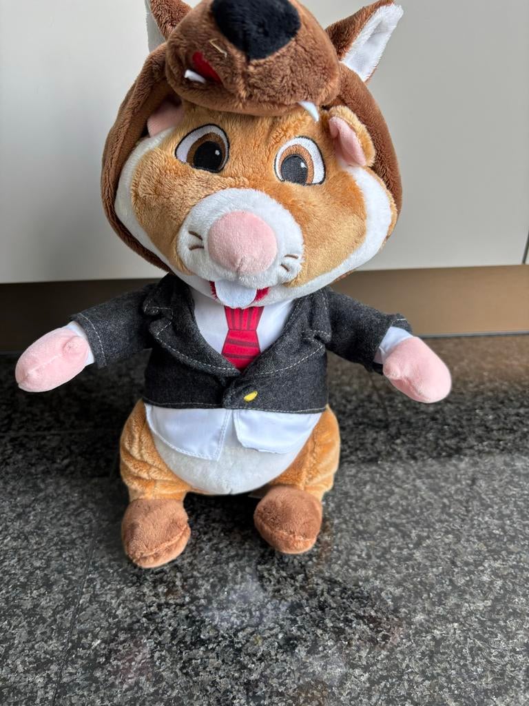 AH Efteling Albert Heijn wolf Hamster Knuffel als nieuw!, Verzamelen, Efteling, Zo goed als nieuw, Overige typen, Ophalen of Verzenden