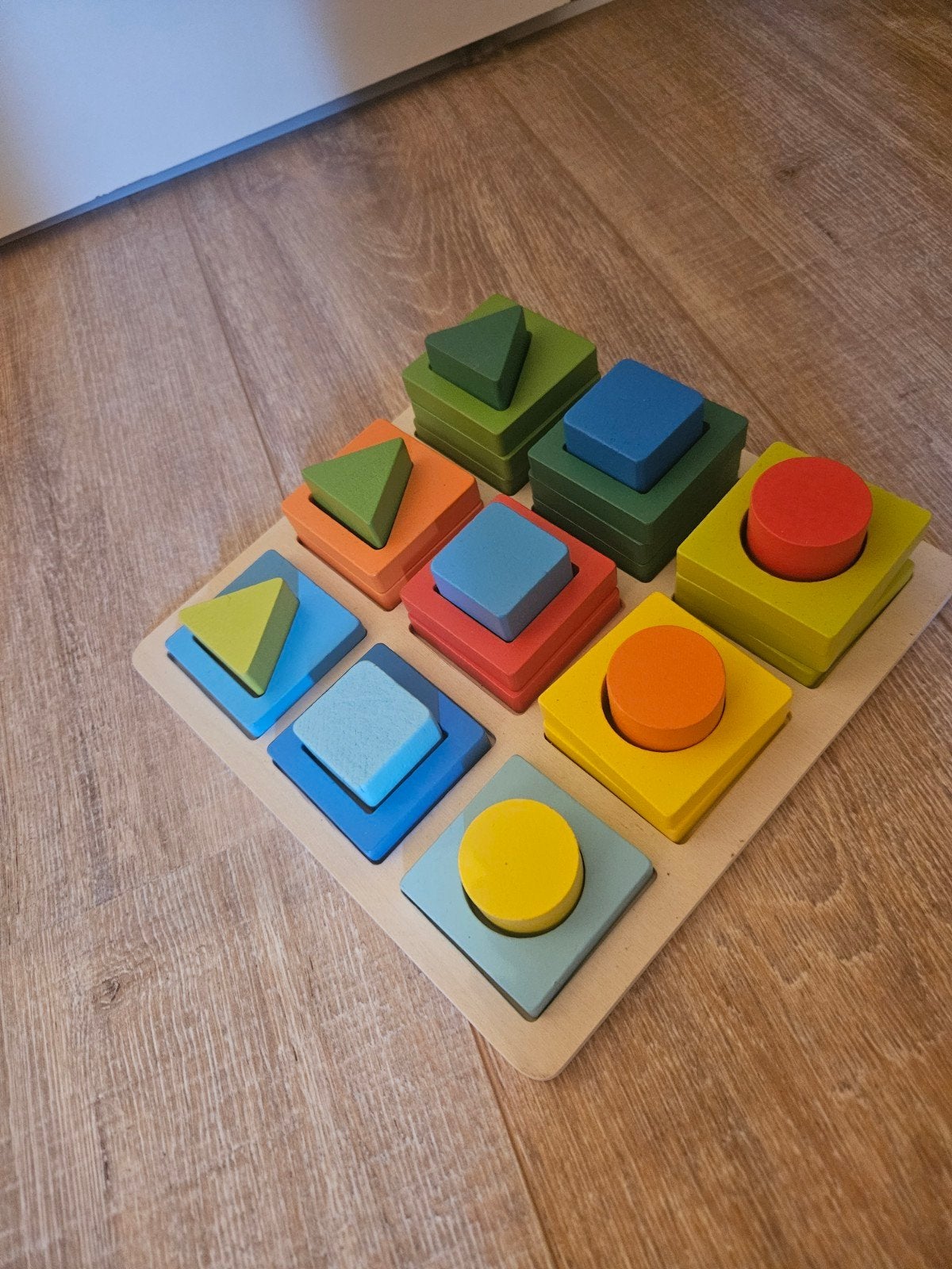 Houten Peuter Puzzels: Cijfers en Vormen, Ophalen of Verzenden