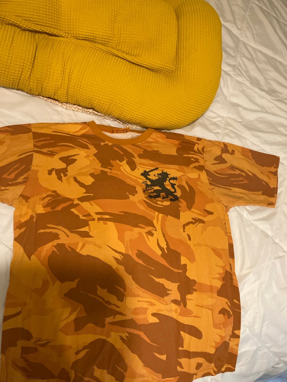 Landmachtdagen Camouflage T-shirt XL, Ophalen of Verzenden, Gedragen, Maat 52/54 (L), Oranje