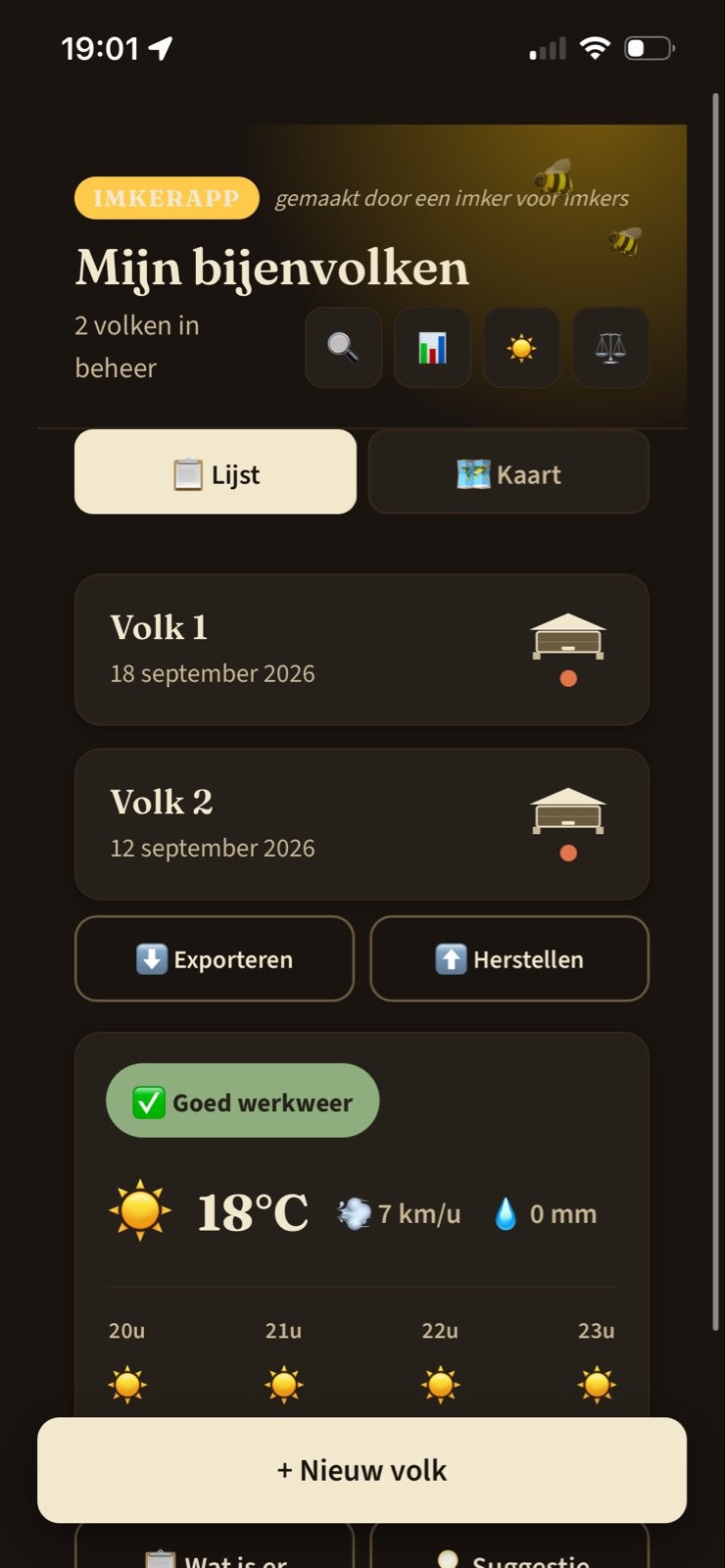 Imker app testers gezocht, Bijen
