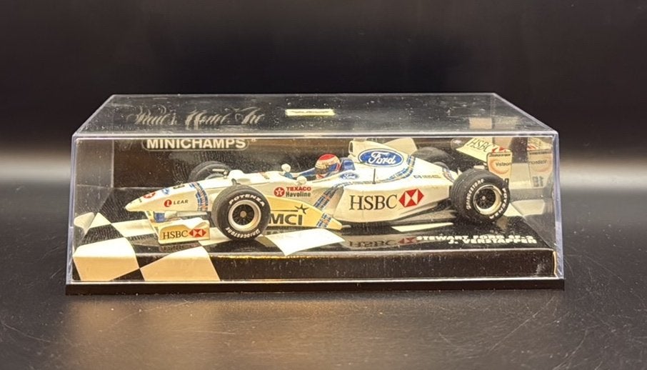 Minichamps Stewart Ford SF-2 #19 Jos Verstappen 1:43 F1, Ophalen of Verzenden, Zo goed als nieuw, Auto, MiniChamps