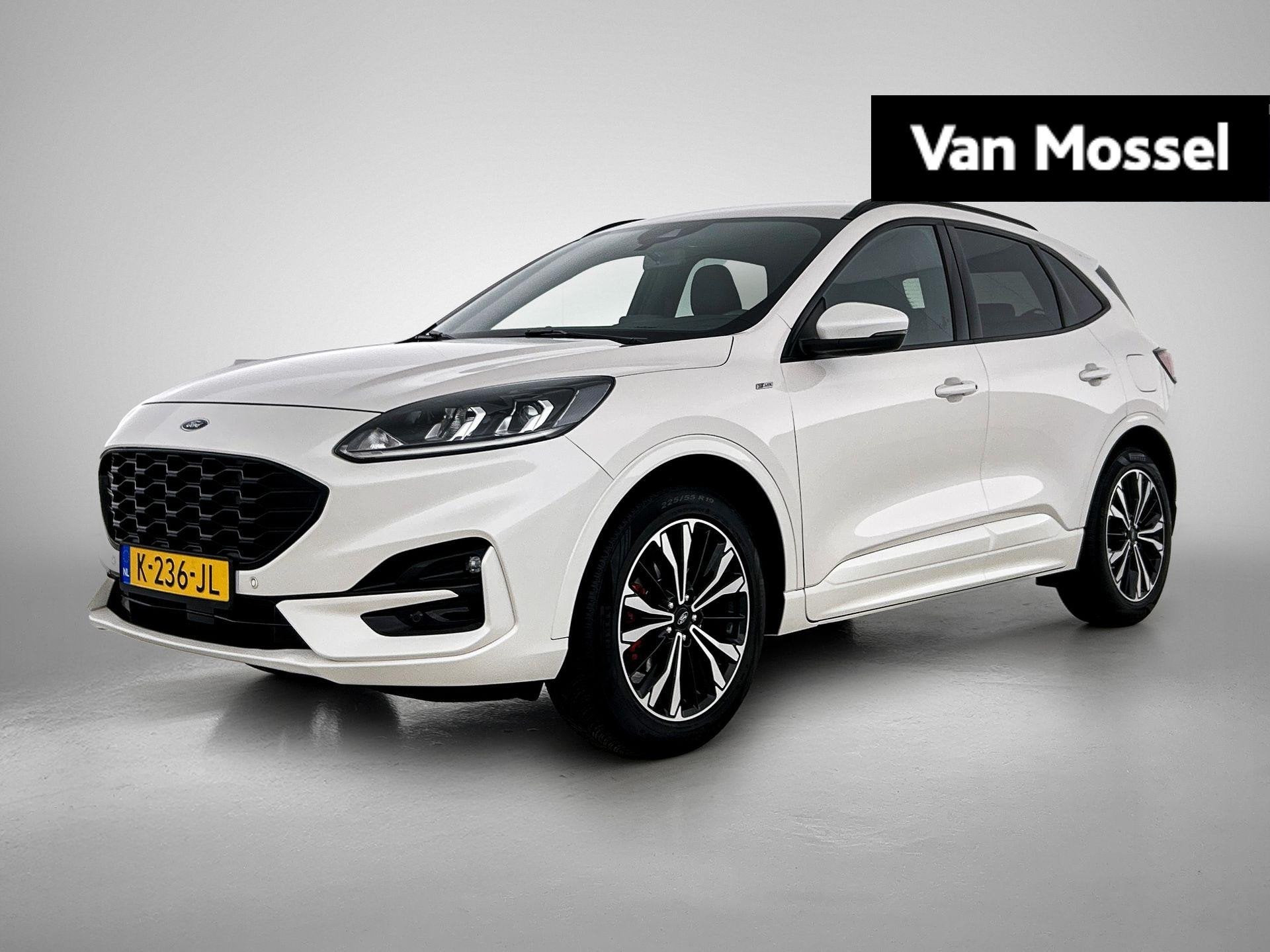 Ford Kuga 1.5 EcoBoost ST-Line | Trekhaak | Airco | 19 Inch, Voorwielaandrijving, Stof, Euro 6, Wit