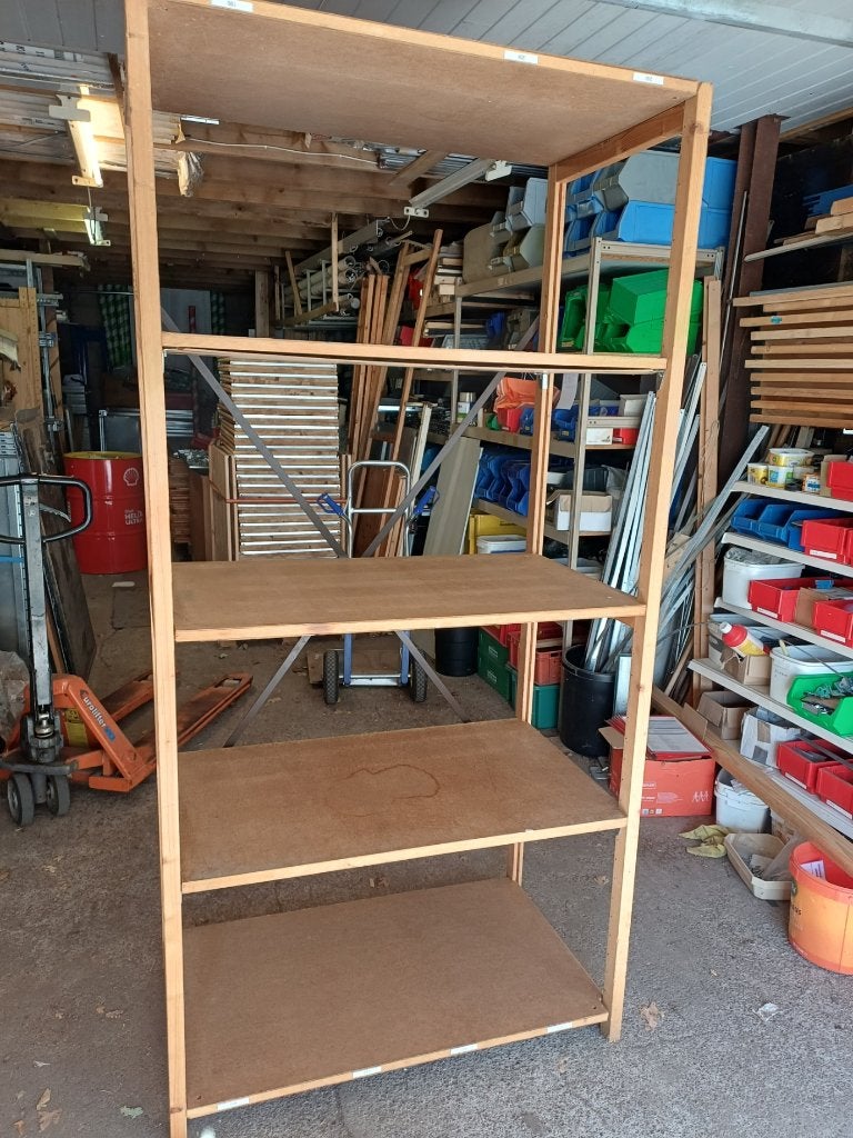 7 meter Lundia legbord stelling 60  x 208, Huis en Inrichting, Kasten | Stellingkasten, Ophalen, Gebruikt
