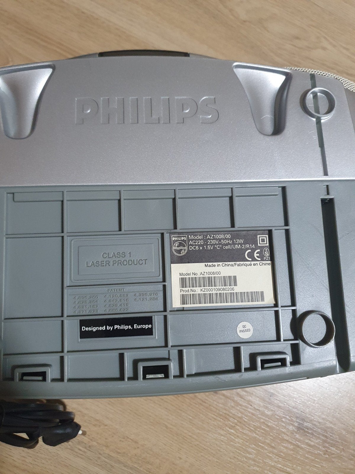 De Philips cassetteradio met een basreflexversterker. Hij is, Audio, Tv en Foto, Ophalen of Verzenden