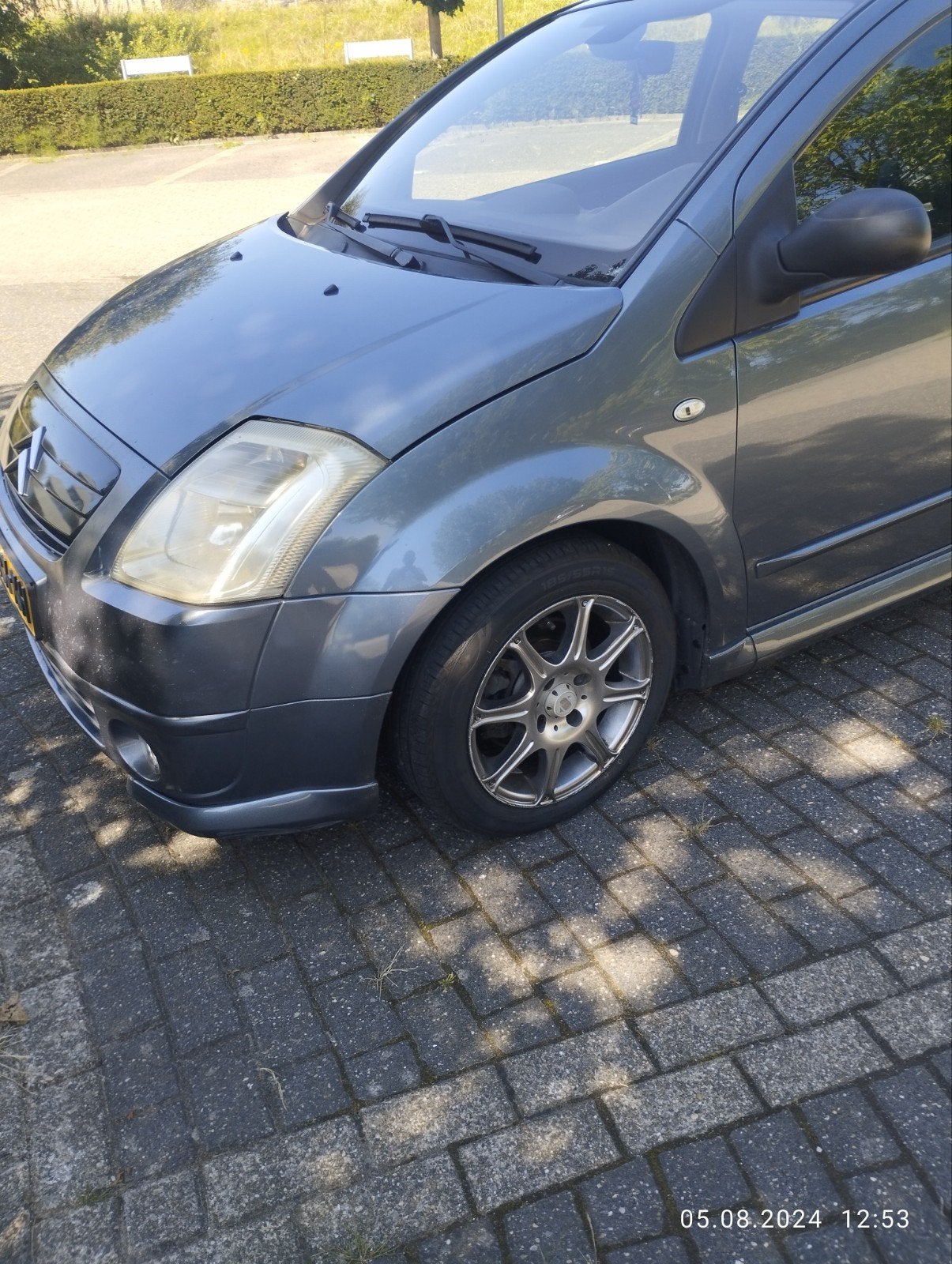 Citroën C2 1.4 VTR I 2005 Grijs, Voorwielaandrijving, 450 kg, 4 cilinders, 965 kg