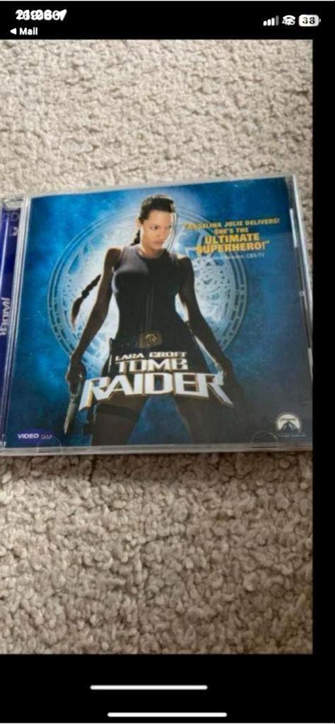 Lara Croft: Tomb Raider video CD  - met Angelina Jol, Vanaf 12 jaar, Ophalen of Verzenden, Gebruikt, Actie