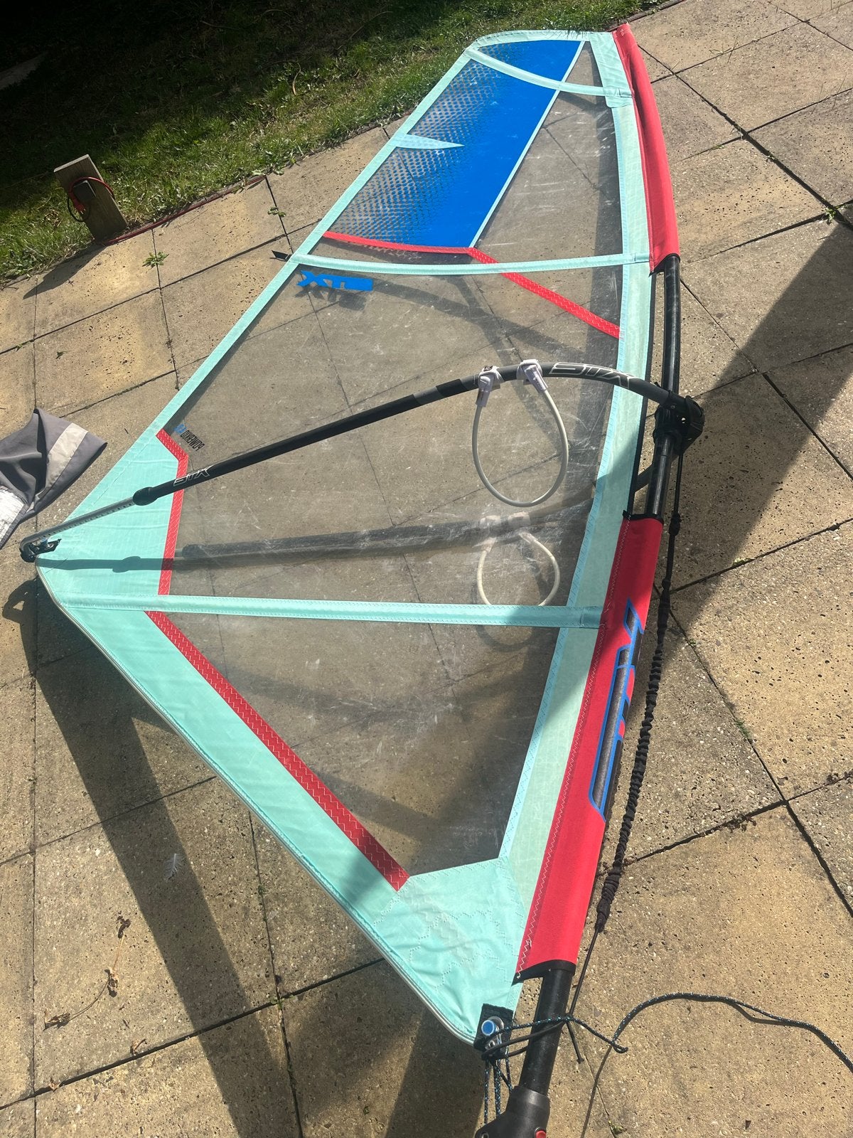 STX Powerkid 4.0 Windsurfzeil, Watersport en Boten, Ophalen, Gebruikt, STX, 3.5 tot 5 m²