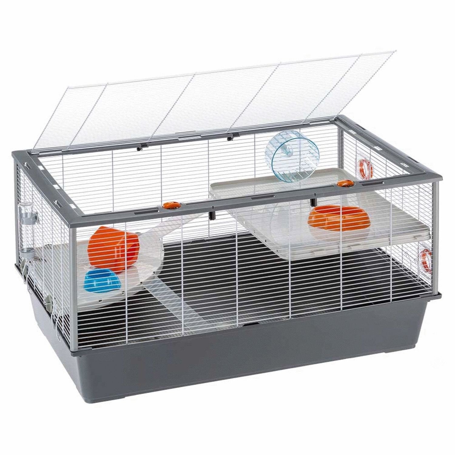 Ferplast Criceti 100 hamster kooi, Dieren en Toebehoren, Kooi, Gebruikt, Minder dan 75 cm, Hamster