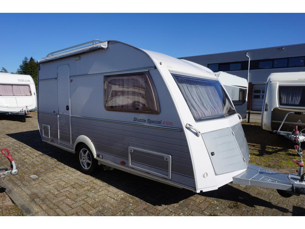 Kip Shuttle Special 41 EKL + MOVER +LUIFEL +VOORTENT, Caravans en Kamperen, Caravans, Overige typen, Standaardzit, Kip, Tot en met 2
