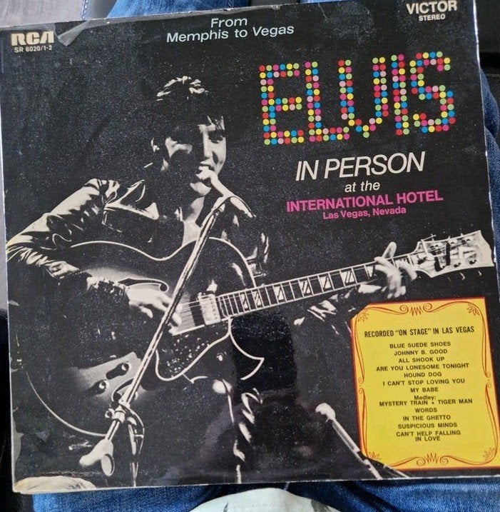 Dubbel LP Elvis Presley - Elvis in Person / Back in Memphis, Gebruikt, Ophalen of Verzenden, 1970 - 1979, 12 inch