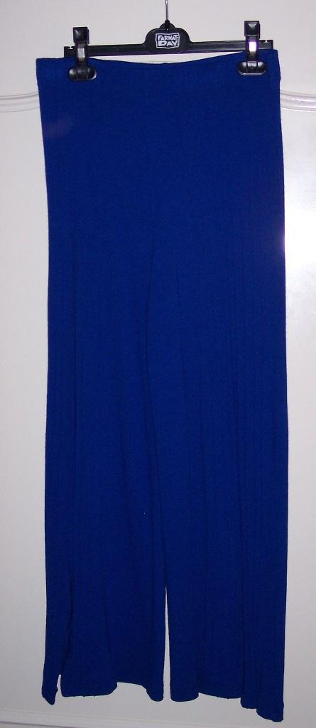 Broek Driekwart kobalt blauw S M ( Jool ), Zo goed als nieuw, Driekwart, Tchin Tchin Paris, Verzenden