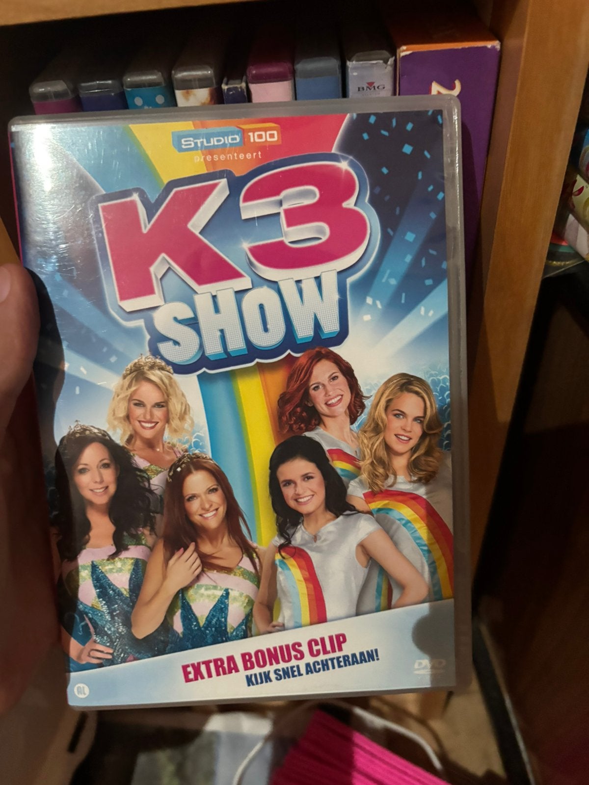K3 dvd afscheidstour, Ophalen of Verzenden, Zo goed als nieuw