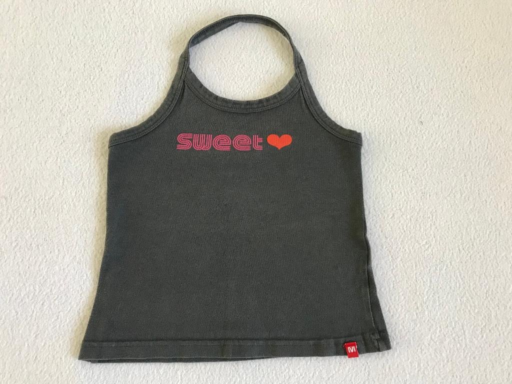 Mees topje shirtje grijs 3 jaar / 92, Gebruikt, Meisje, Ophalen of Verzenden, Shirt of Longsleeve