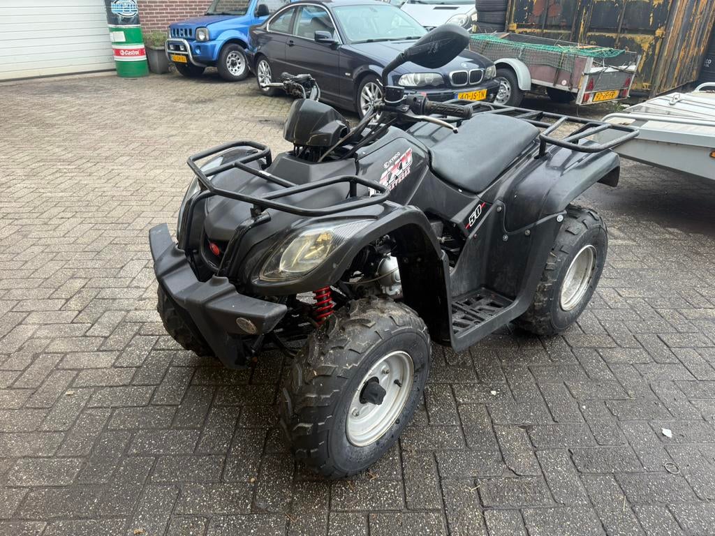 Kymco 50cc MXU kinderquad (groter), Motoren