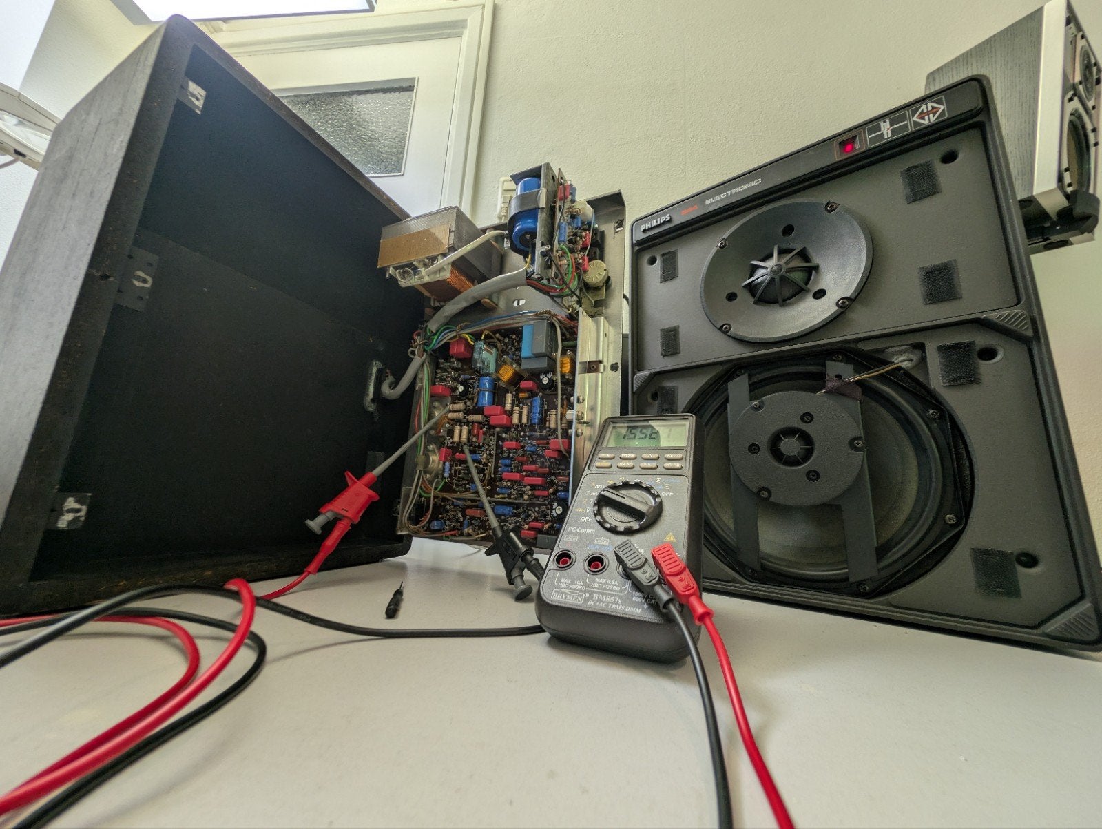 Philips MFB 544 Motional Feedback 22RH544 Fully Restored, Ophalen, Zo goed als nieuw, Audio