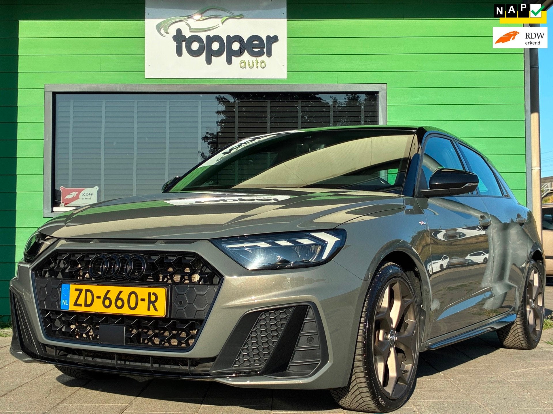 Audi A1 Sportback 30 TFSI S Line edition one|2e Eigenaar|Aut, Auto's, Audi, Euro 6, 116 pk, Automatische klimaatregeling, Bedrijf