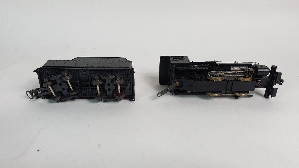 Lima H0 Alco 1930 Stoomlocomotief met Tender. S29, Tweedehands verkoop, Tweedehands verkoop, Wisselstroom, Gebruikt
