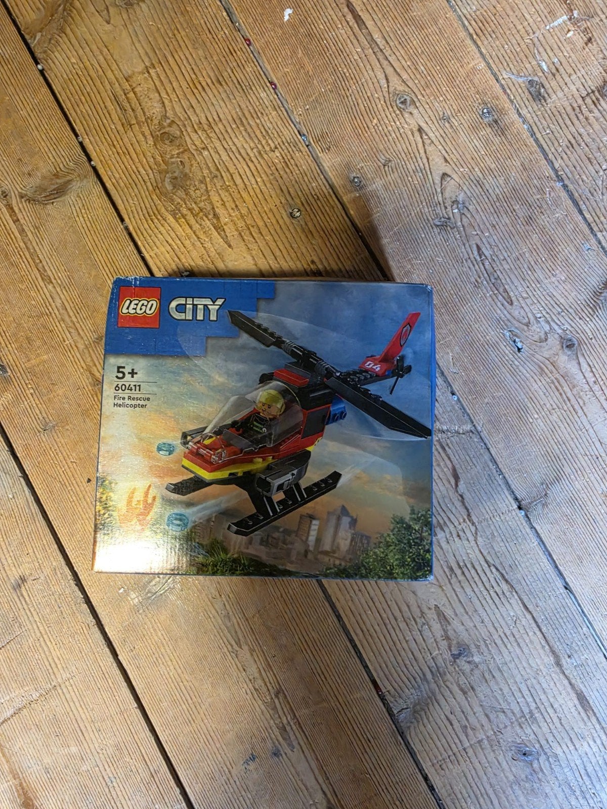 Lego City Brandweer Helicopter 60411 - Nieuw in doos, Ophalen of Verzenden