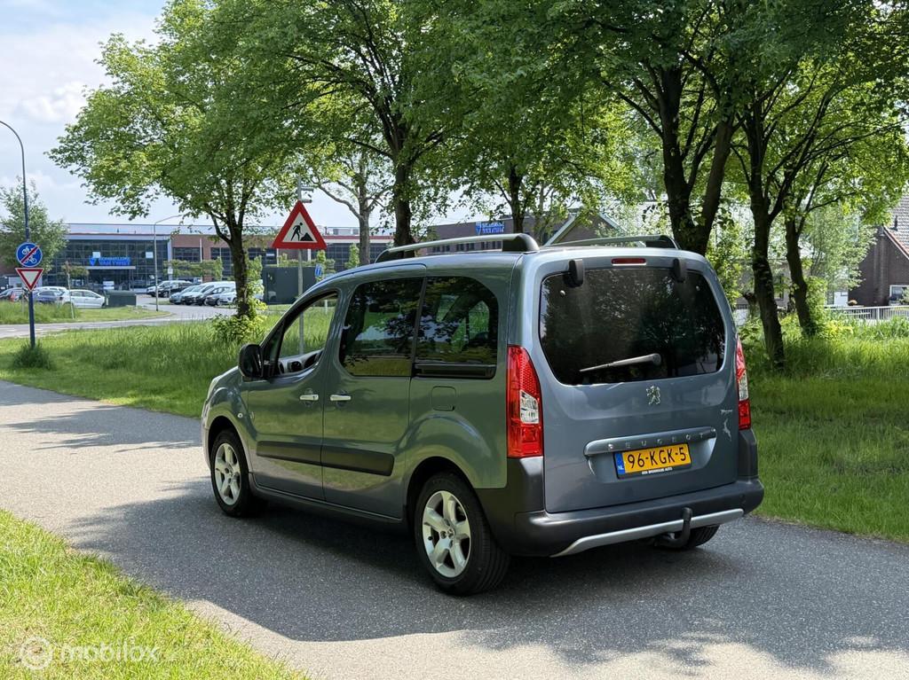 Peugeot Partner Tepee 1.6 Zenith*NEW APK 05/27*AIRCO*CRUISE, Auto's, Voorwielaandrijving, Stof, Zwart, 4 cilinders