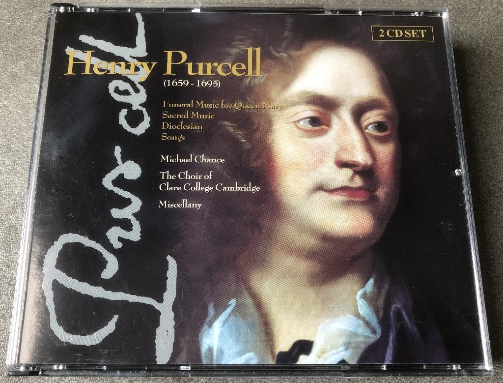 HENRY PURCELL - 2 CD - BOXSET, Ophalen of Verzenden, Zo goed als nieuw