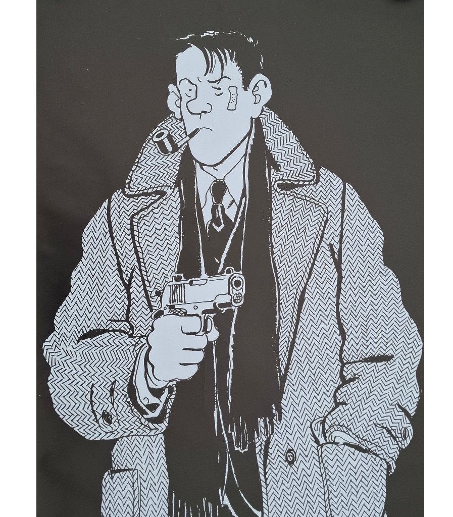 Nestor Burma ~ XXL-poster van Jacques Tardi ✅ Nieuw, Ophalen of Verzenden, Overige figuren, Nieuw, Plaatje, Poster of Sticker
