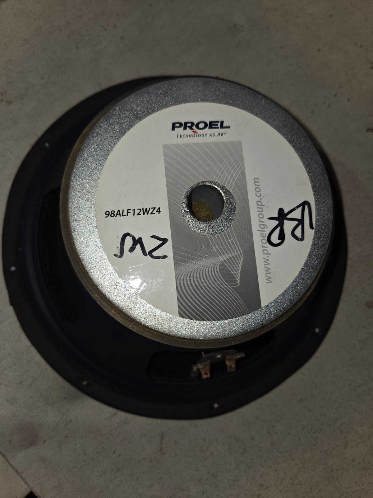 proel speaker 12" inch , spare werkt 100%, Gebruikt, Overige typen, Ophalen of Verzenden, 150 watt of meer