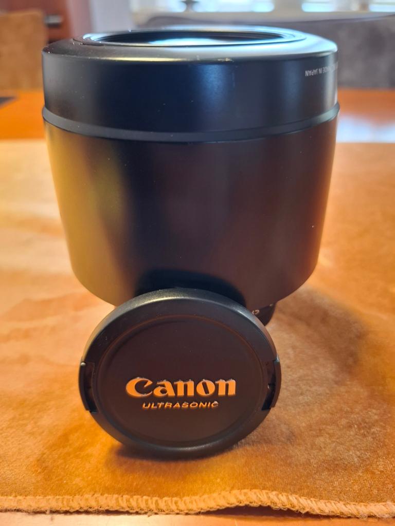 Canon zoomlens EF 70-300mm 1:4.5-5.6 DO IS USM, Audio, Tv en Foto, Fotografie | Lenzen en Objectieven, Zo goed als nieuw, Telelens