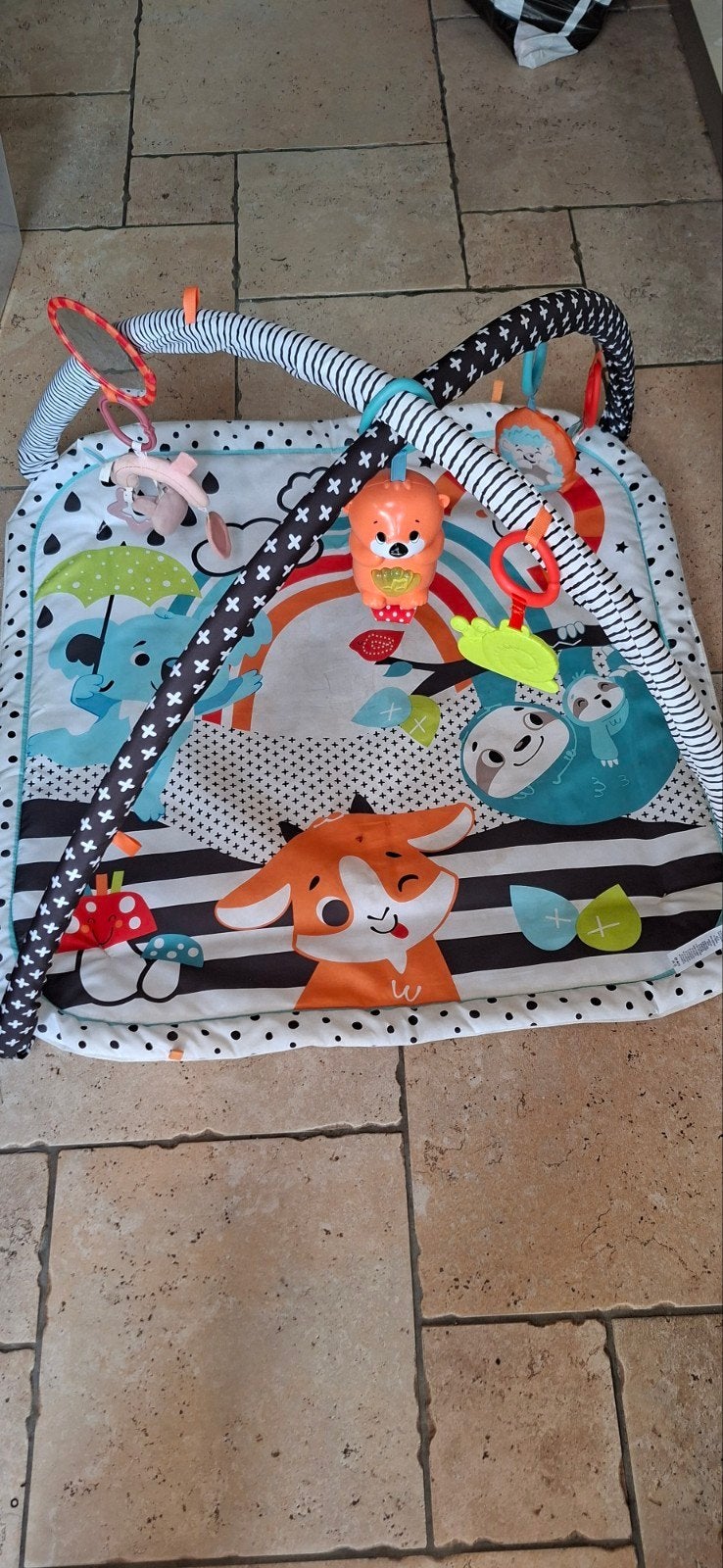 Fisher-Price Babygym met Muziekspeler - Gebruikt, Kinderen en Baby's, Speelgoed | Babyspeelgoed, Ophalen, Gebruikt, Babygym, Met geluid