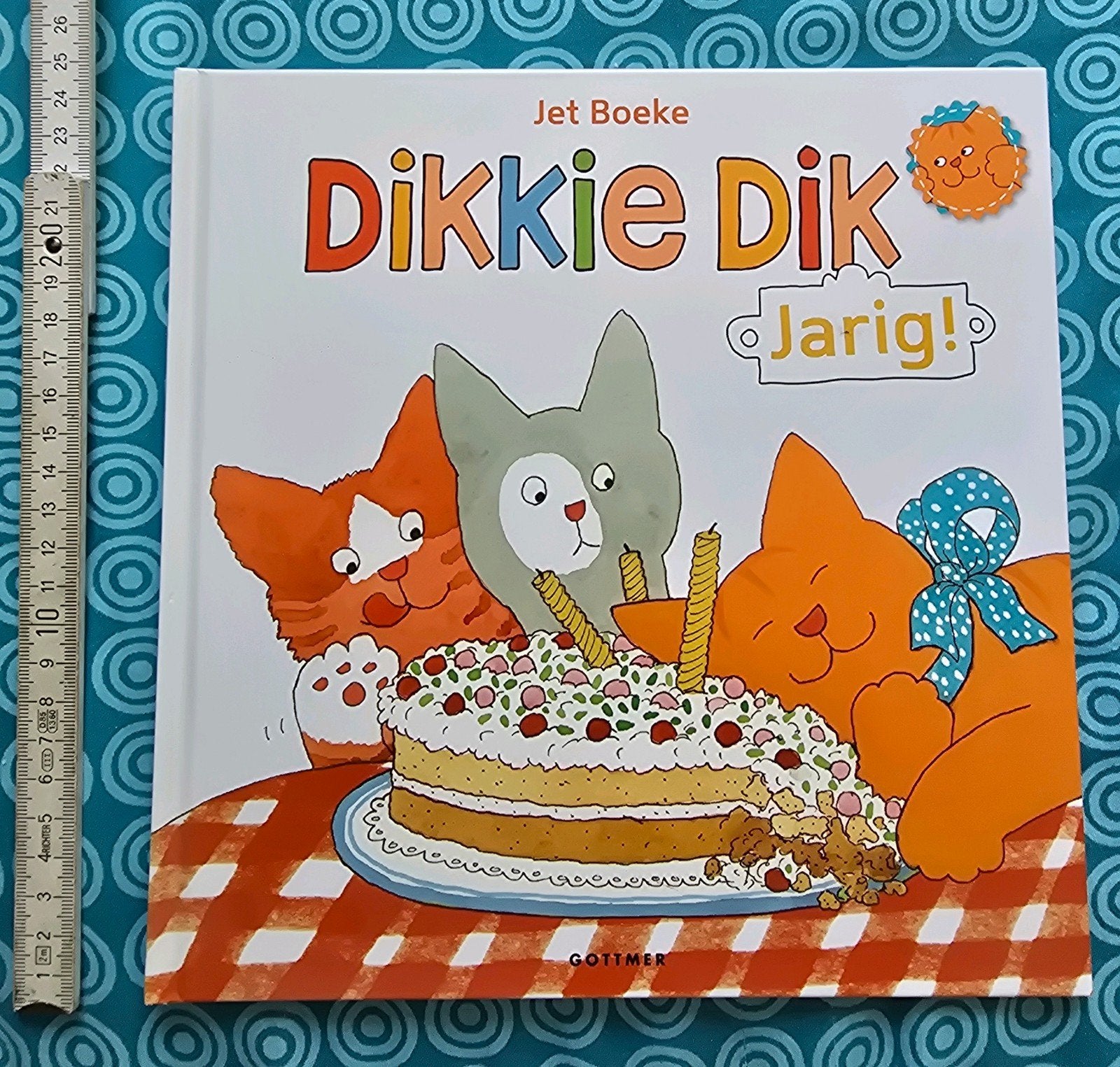Dikkie Dik Jarig! - Jet Boeke, Jongen of Meisje, Ophalen of Verzenden, Zo goed als nieuw, Voorleesboek