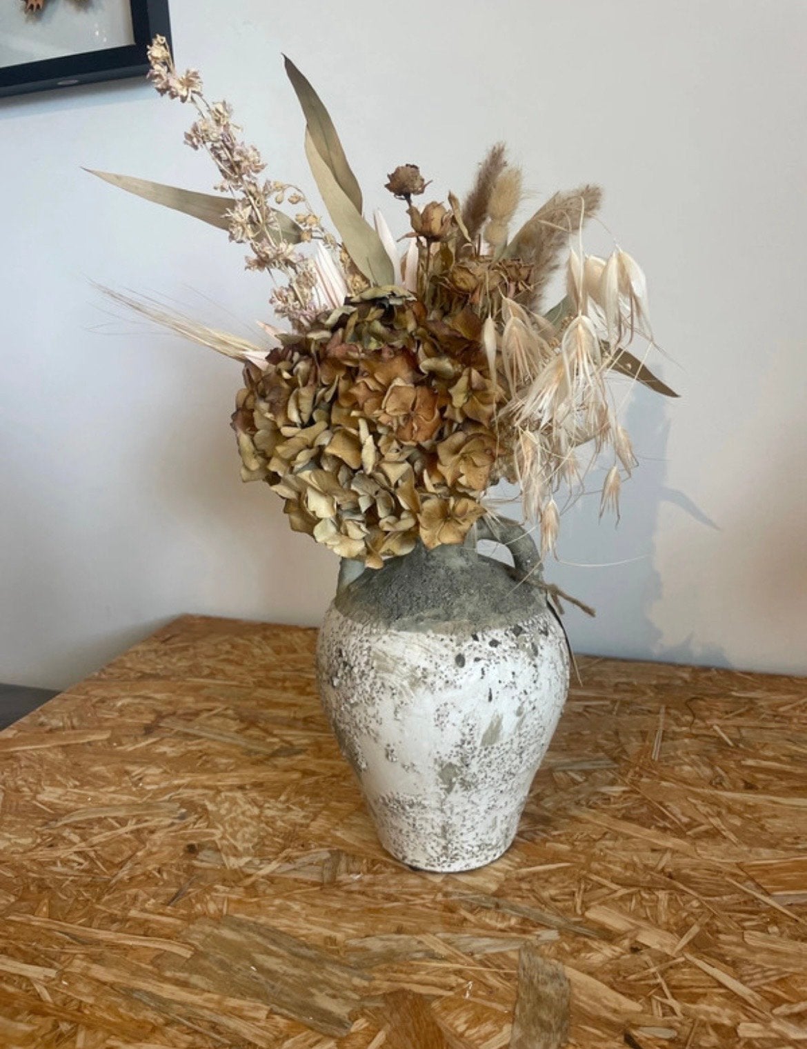 PTMD Vaas 25x18 cm - Rustieke Decoratie, Ophalen of Verzenden