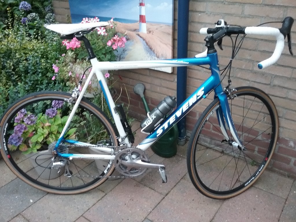 STEVENS STELVIO SHIMANO TRIPLE FRAAI en COMPLEET  !, Fietsen en Brommers, 28 inch, Velgrem, Aluminium, Zo goed als nieuw