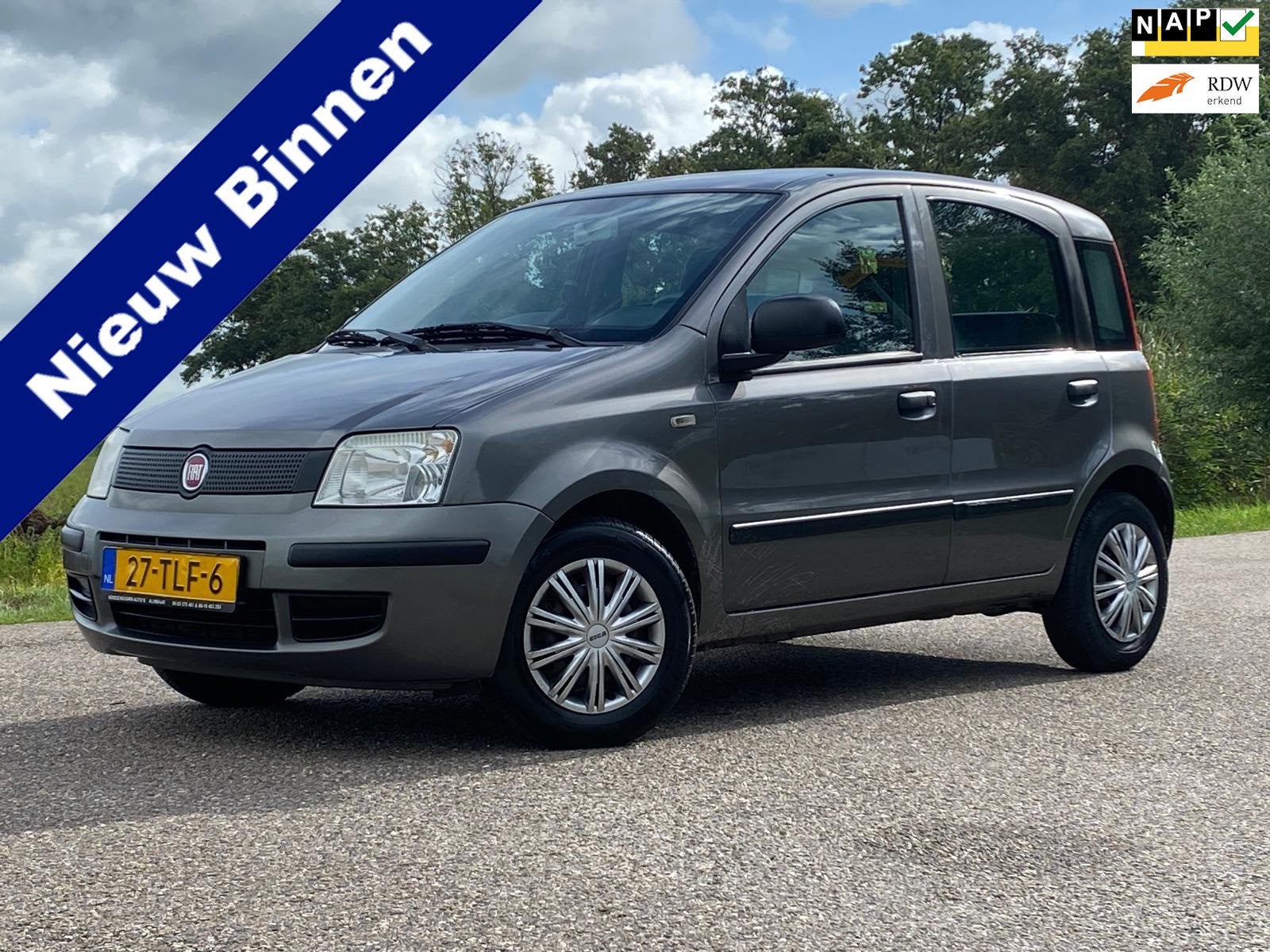 Fiat Panda 1.2 Active 5DRS AIRCO ELEKTRISCHE RAMEN NAP 69PK, Euro 5, Gebruikt, Origineel Nederlands, Bedrijf