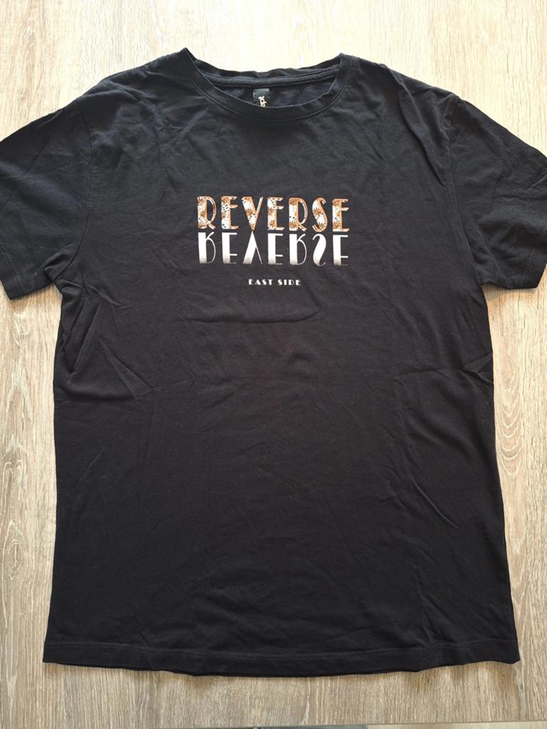 Eksept zwart shirt mt S 36, Kleding | Dames, T-shirts, Zwart, Ophalen of Verzenden, Zo goed als nieuw, Korte mouw