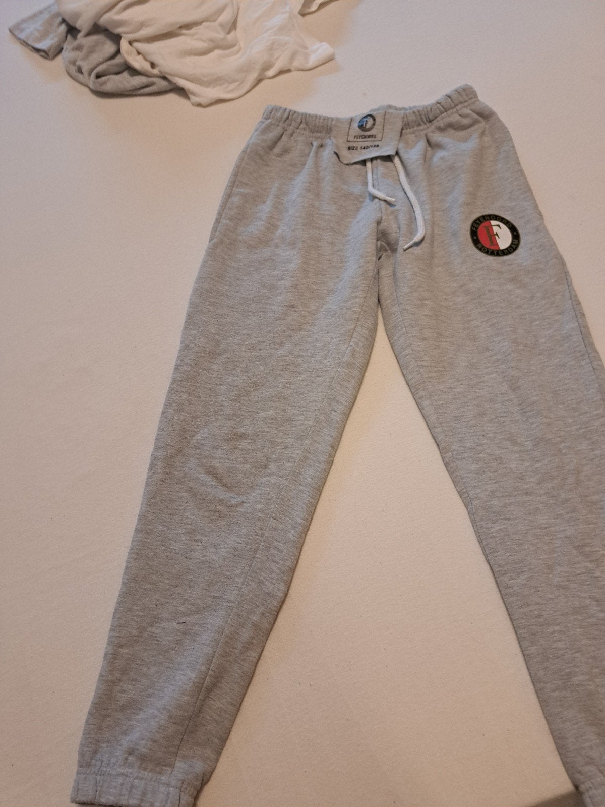 Feyenoord joggingbroek maat 140/152, Ophalen of Verzenden, Gebruikt, Feyenoord, Jongen of Meisje
