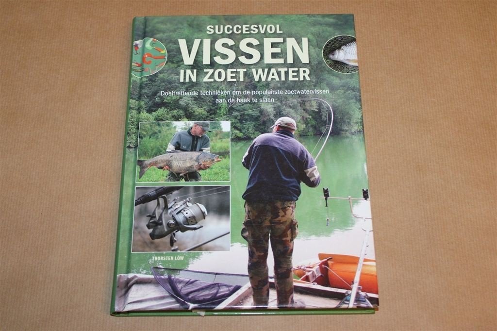 Succesvol Vissen in Zoet Water — Karper, Snoek en Meerval, Ophalen of Verzenden, Gelezen, Watersport en Hengelsport