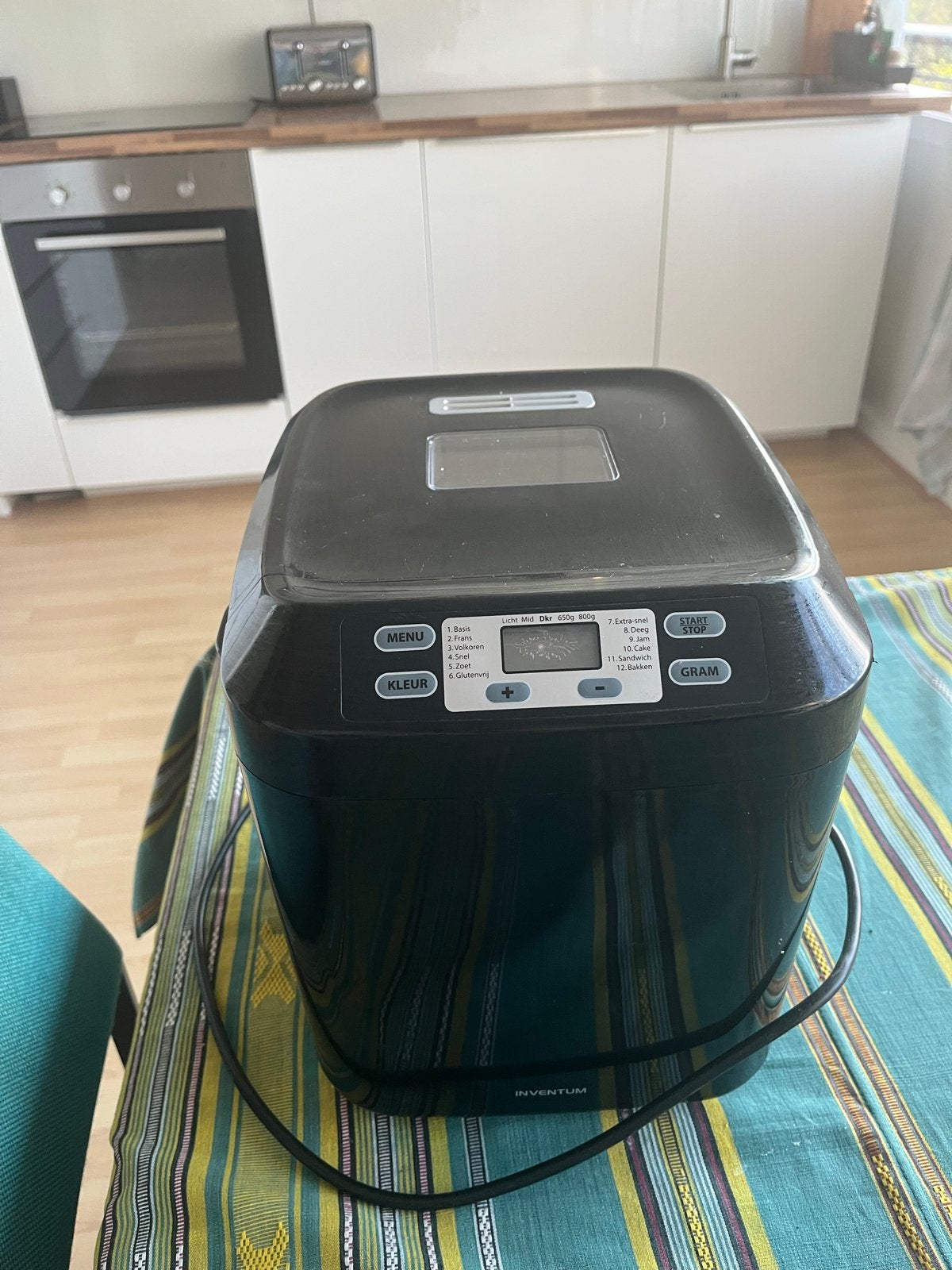 Inventum BM55 Broodbakmachine, Witgoed en Apparatuur, Met timer, Kijkvenster, Ophalen of Verzenden, Zo goed als nieuw
