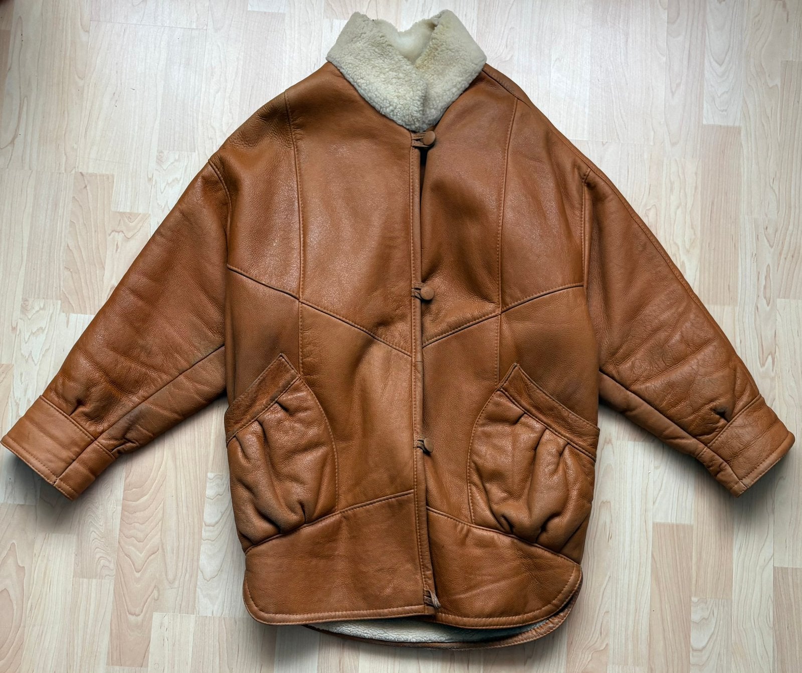 Lammy Coat, Ophalen of Verzenden, Zo goed als nieuw, Maat 42/44 (L), Bruin